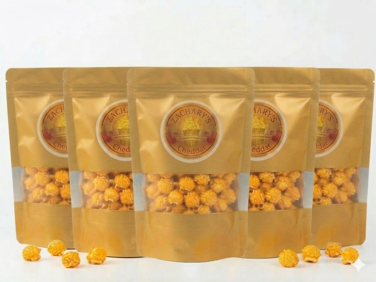 Zachary's Gourmet Snack Bags, Perfect for Snacking & Gifting