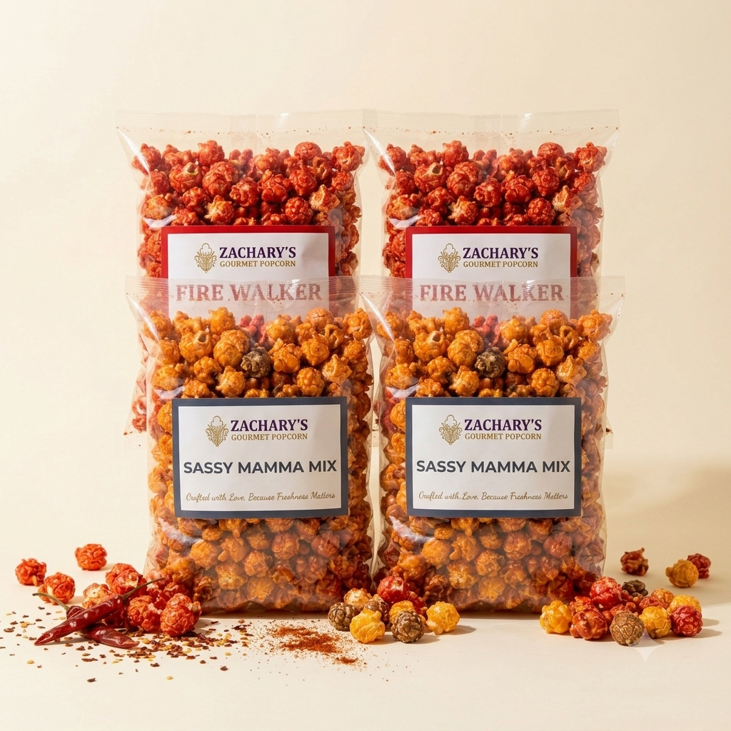 Gourmet Popcorn Subscription – 4 Bags Monthly