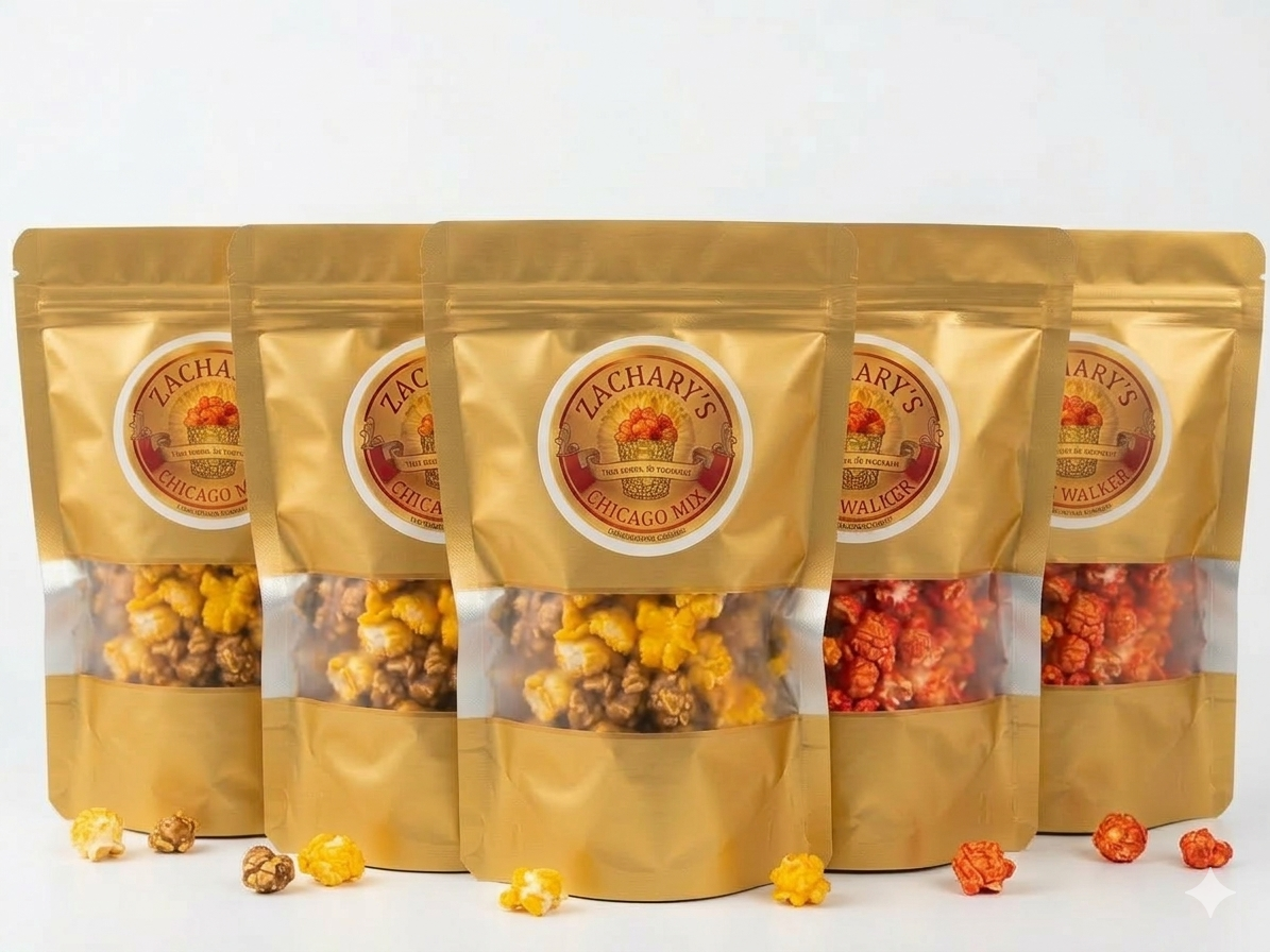 Gourmet Popcorn Snack Bags – 1.5 oz Assorted Flavors 2-Pack 9.99