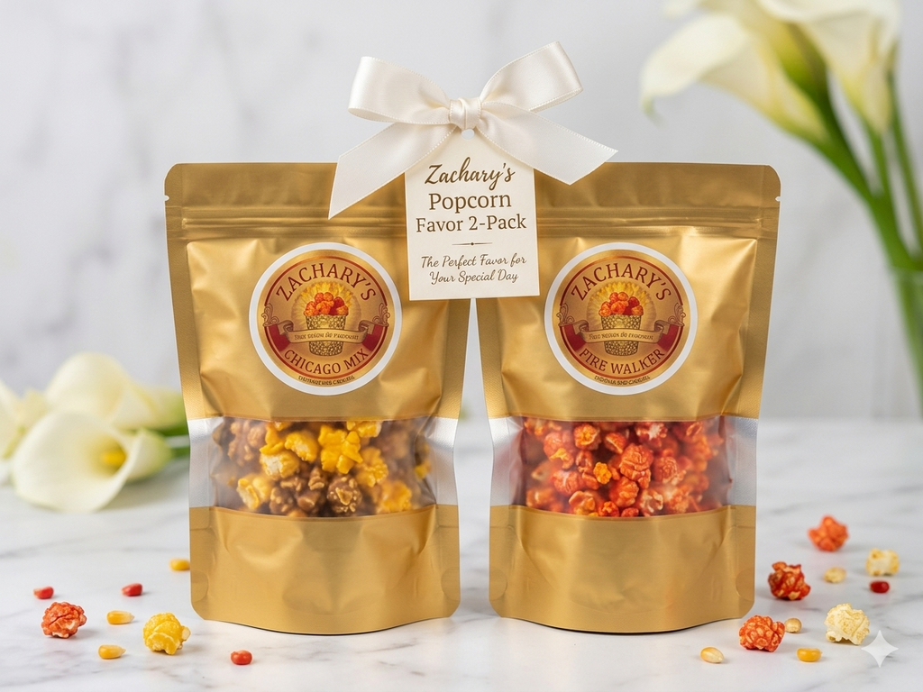 Gourmet Popcorn Snack Bags – 1.5 oz Assorted Flavors 2-Pack 9.99