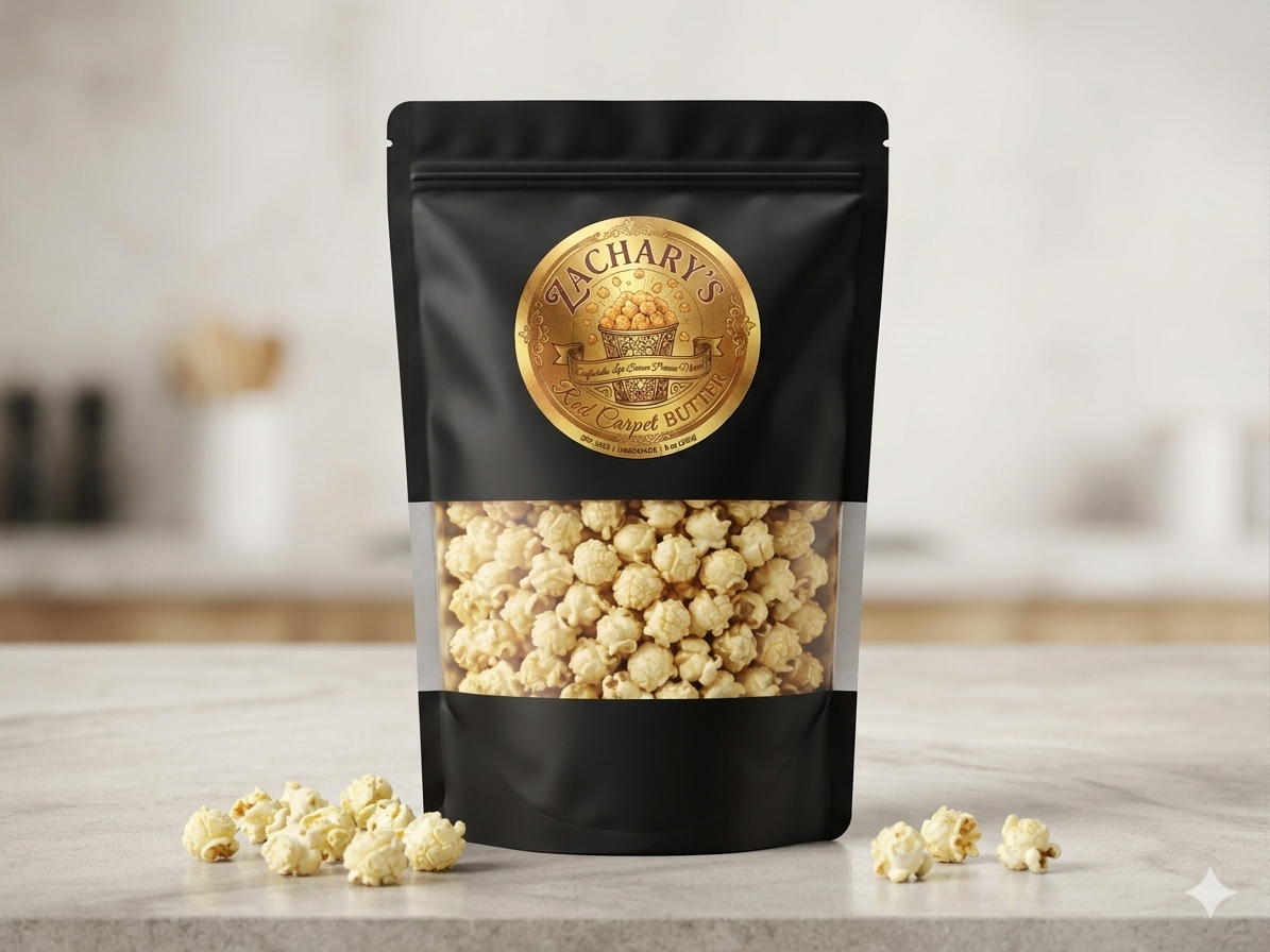 Zachary's Gourmet Popcorn — Case of 24 Gifting Bags